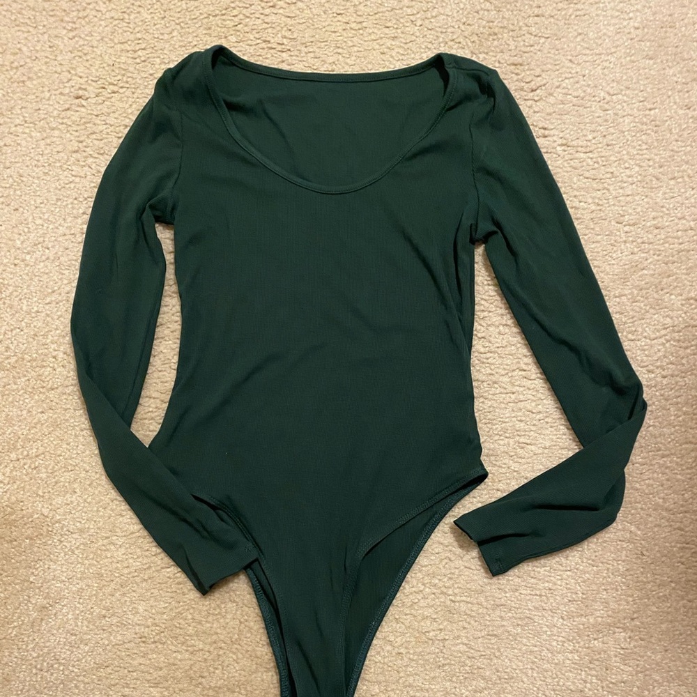 Green bodysuit